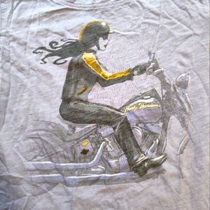 Harley Davidson women's Deadwood biker T